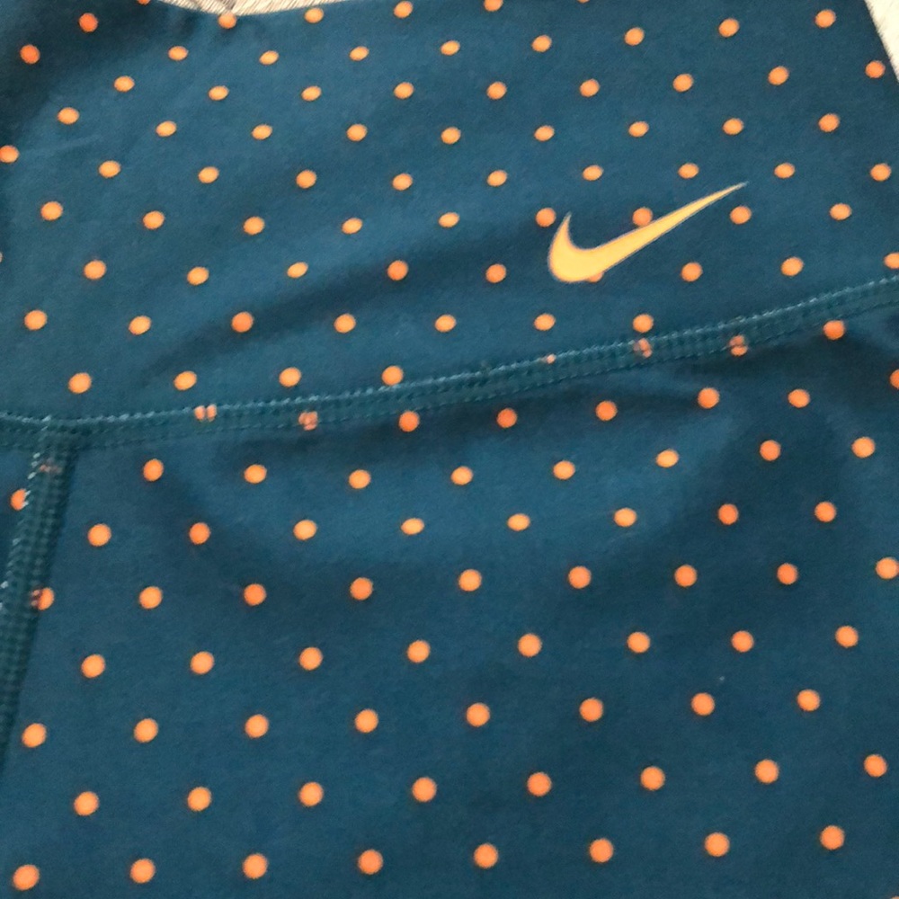 Nike green polka dot pants size XS - Picture 2 of 5